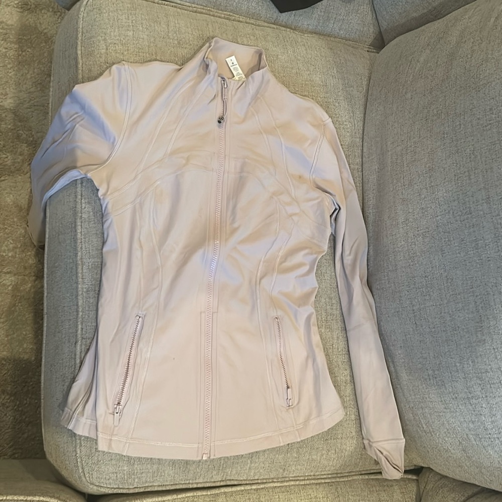 Light pink size 8 full zip